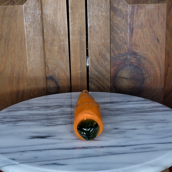 Orange Ceramic Carrot Decor - Picture 8 of 9